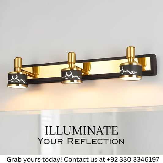 GOLDEN VANITY LIGHT