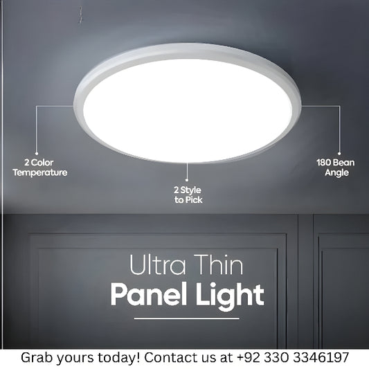 ULTRA THIN ROUND LED PANEL LIGHT