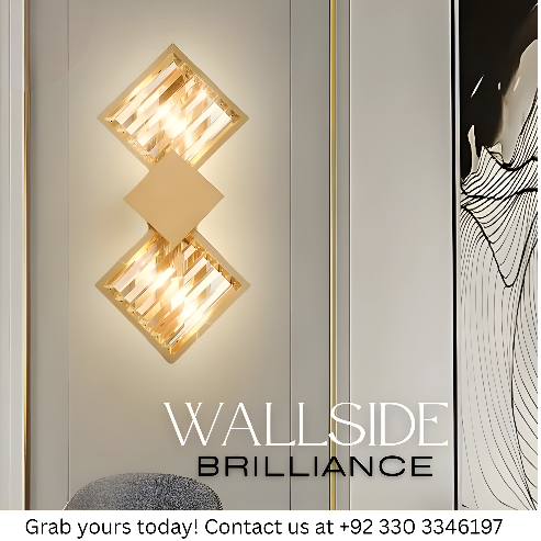 DIAMOND GLEAM LUXURY WALL LIGHT