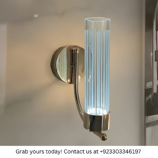 LONG GLASS WALL LAMP