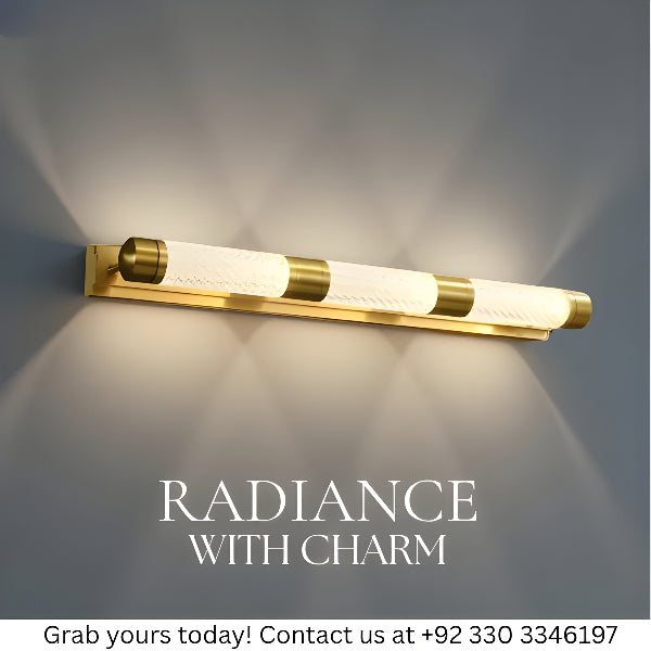 LUXERY GOLD MIRROR LIGHT