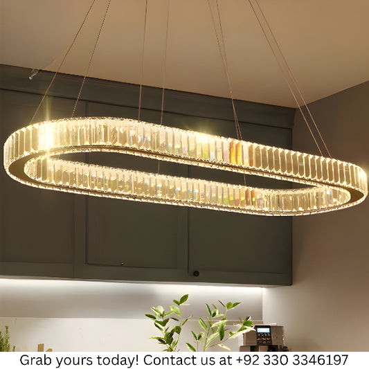 OVAL LUXE CHANDELIER