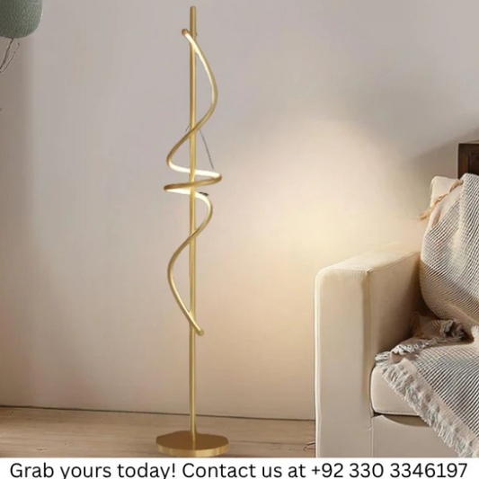 SPIRAL FLOOR LAMP
