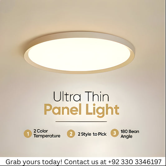 ULTRA THIN ROUND LED PANEL LIGHT