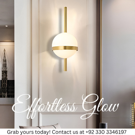 ELEGANT SPHERE WALL LIGHT