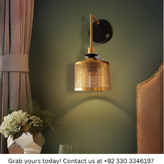 GOLDEN LUXE VINTAGE WALL LAMP