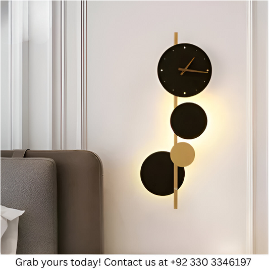 WALLCLOCK LED WALL LIGHT