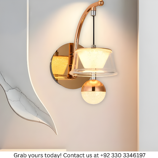 DECORATIVE HANGING WALL LIGHT