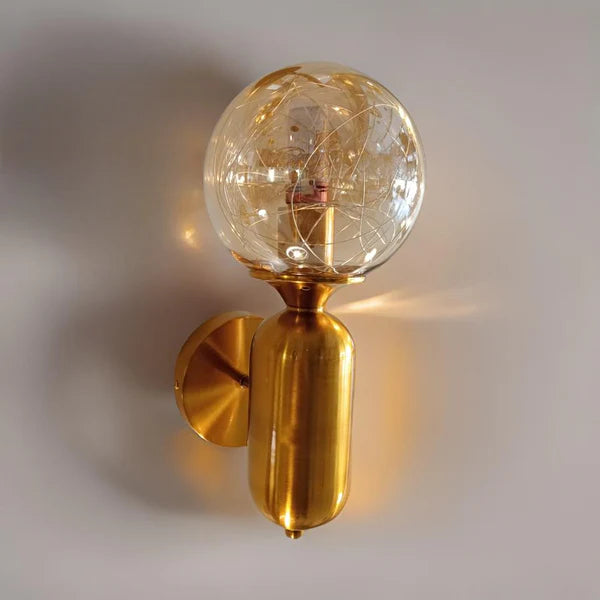 MODERN GLOBE WALL LIGHT